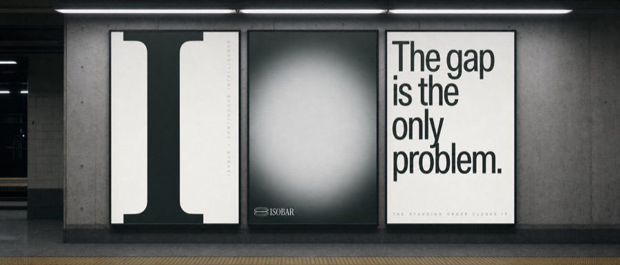 Reference: posters where the typography carries the whole frame